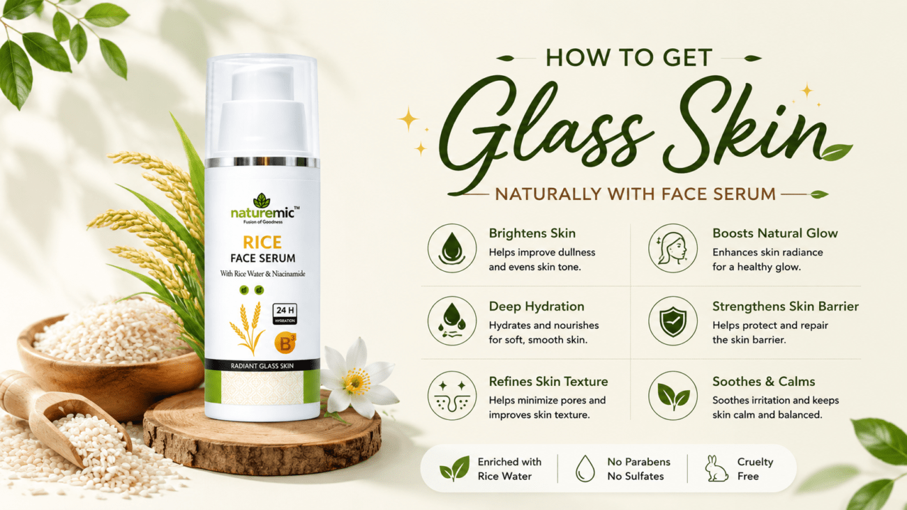 How to Get Glass Skin Naturally with Face Serum